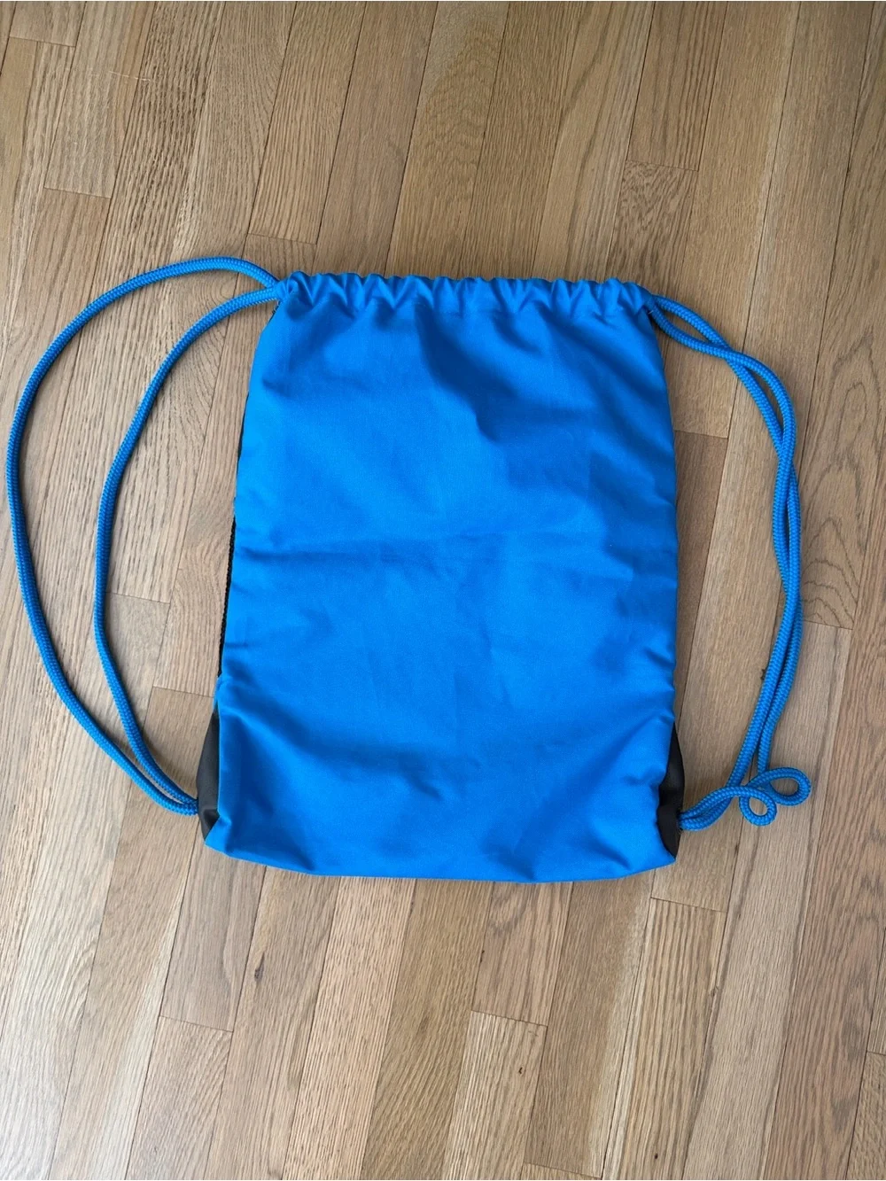 adidas Men's Blue & Black Drawstring Gym Sack 13x18
